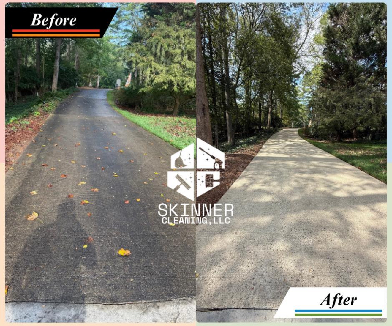 Deep Concrete Cleaning & Stain Removal